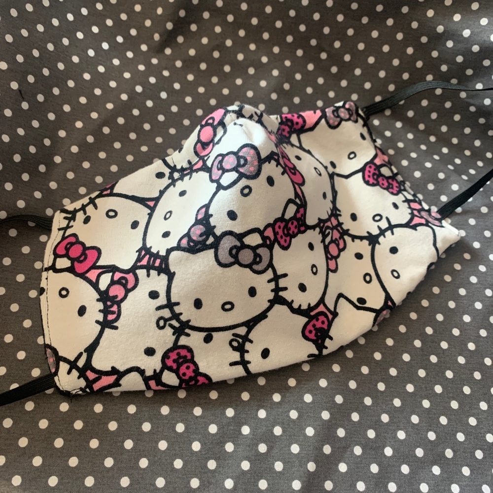 Hello kitty four layer face mask